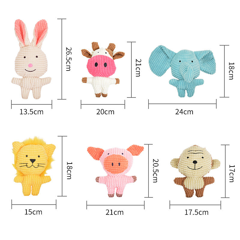 Soft Squeaky Baby Toy Set